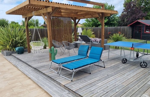 Le Porge Casa | Villa 5 Piéces Avec Piscine