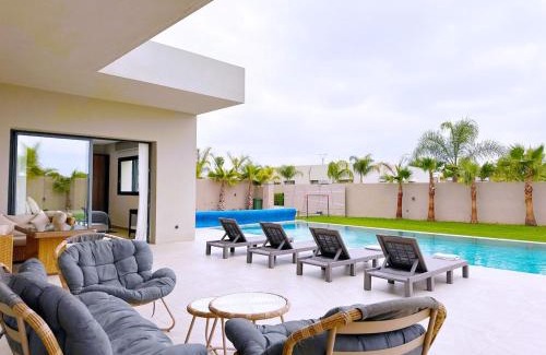 El Aggada Villa | villa Amjad, Haut Standing avec piscine & parking