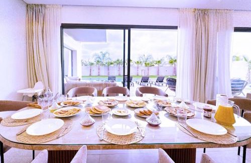 El Aggada Villa | villa Amjad, Haut Standing avec piscine & parking