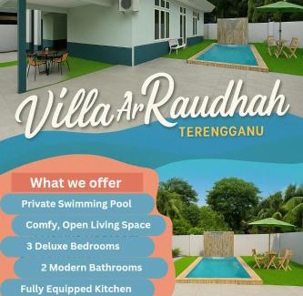 Kampung Aur Villa | Villa Ar Raudhah Kuala Terengganu