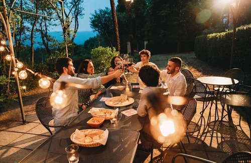 Bibbiena Villa | Villa Catarsena con piscina privada climatizada