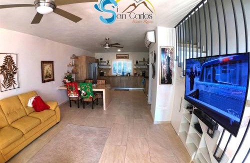 San Carlos Casa | Villa del sol y mar con alberca en área común