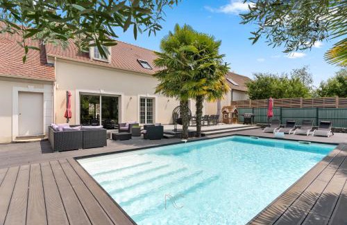 Gouvernes Villa | *Villa-Disneyland-Paris* 10pers, Fitness, Cinema