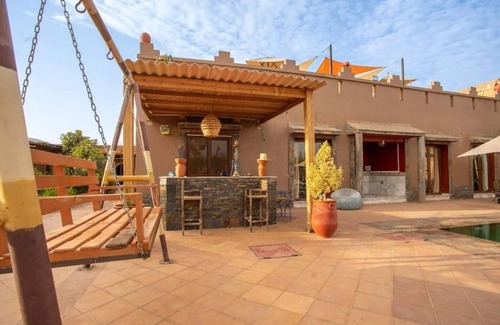 Aghouatim Villa | Villa granja anfitriona piscina climatizada vista Grand Atlas