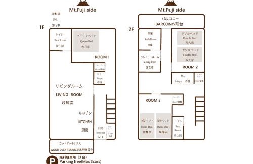 Gotemba Villa | villa hanasaku 富士御殿場 アウトレット