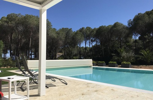 Santa Margherita di Pula Villa | Villa Pula al mar - Cerdeña Sur