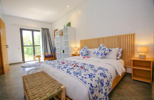 Sidi Kaouki Casa | Villa La Rose Bleue - Résidence Hôtelière avec Piscine - Essaouira