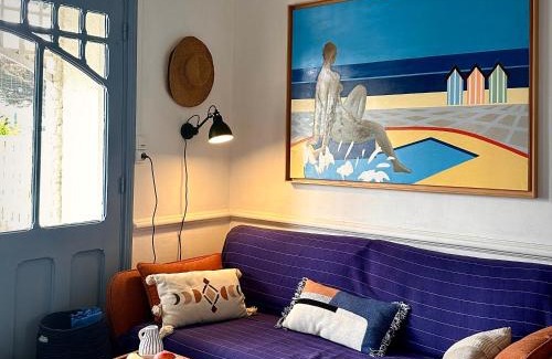 Saint-Jean-de-Monts Casa | Villa "MIGNON" avec studio indépendant, tout à pied, plage à 4 mn, 6 pers, 2 sde