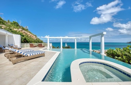 Les Terres Basses Villa | Villa Nid D'Amour Fall Incentive | Ocean View - Located in Stunning Terres Basses with Private Pool