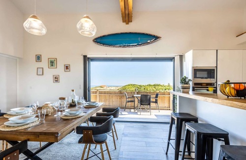 Ondres Villa | Villa Oceana excepcional vista al mar desde todas las habitaciones