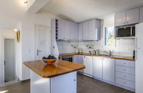 Glossa Villa | Villa con piscina y vistas extraordinarias