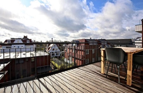 Wangerooge Apartamento | Villa Petersen, Penthouse 09