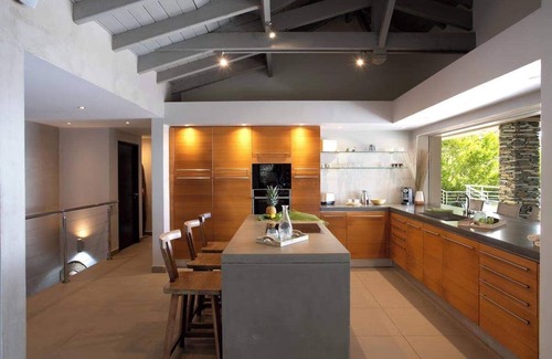 Cul de Sac Villa | Villa frente al mar Pinel, playa privada, enfrente Pinel Island / San Martín