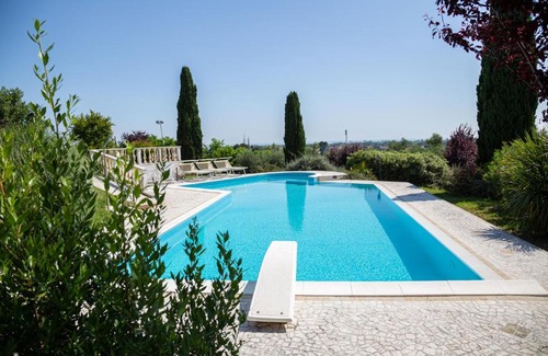 Misano Adriatico Villa | Villa Rolls - Porzione di Villa con piscina,giardino e parcheggi
