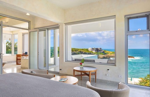 The Valley Villa | Villa Tasha, una villa de vacaciones de lujo frente al mar en Anguila en el mar Caribe