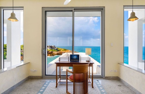 The Valley Villa | Villa Tasha, una villa de vacaciones de lujo frente al mar en Anguila en el mar Caribe