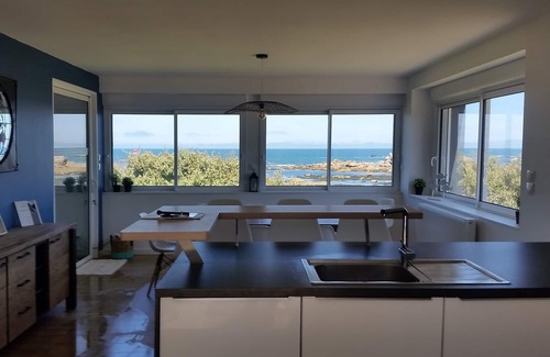 Brignogan-Plage Casa | Nuevo: Villa TY AR MOR, pies en el agua
