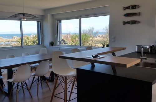 Brignogan-Plage Casa | Nuevo: Villa TY AR MOR, pies en el agua