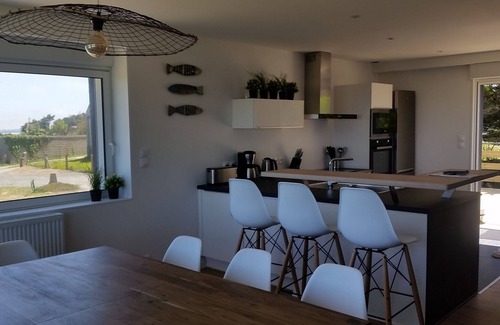 Brignogan-Plage Casa | Nuevo: Villa TY AR MOR, pies en el agua