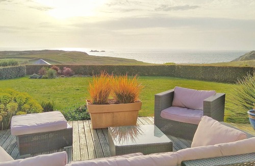 Plouarzel Casa | Villa vue mer Panoramique sur Ouessant et Plage de Sable à 100m
