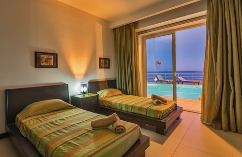 Santa Venera Villa | Villa Watersedge - Huge Modern Villa with private pool & Spectacular Sea Views