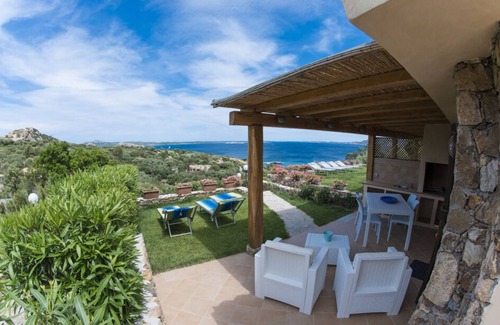 Capo d'Orso Villa | Villa con maravillosas vistas al mar frente a Caprera - 4 personas