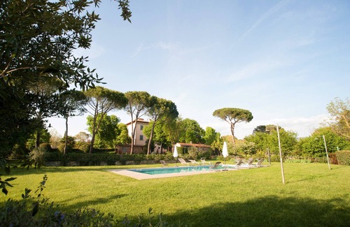 Le Piazze Villa | Villa con piscina, 7 dormitorios, en el campo toscano entre Cortona y Arezzo.