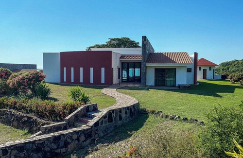 Santa Cruz Villa | Villa con vista maravillosa al mar y alberca privada, ideal para toda la familia