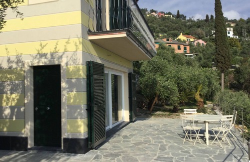 Zoagli Casa | Villino Olivia - paz entre los olivos con vistas a Portofino y Golfo del Tigullio