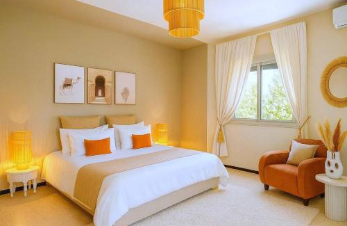 Majorelle Apartamento | Vue sur le Jardin Majorelle - Balcon Privé, Calme & Élégance