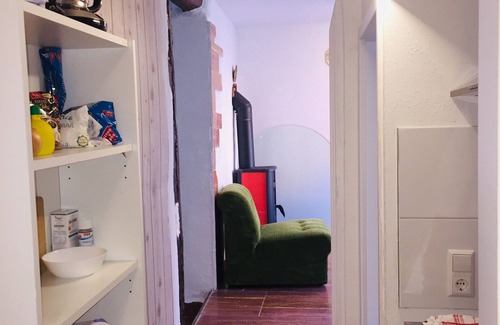 Hirschhorn Casa | W.1. Ruhiges Apartment mit Veranda am Schlossgarten