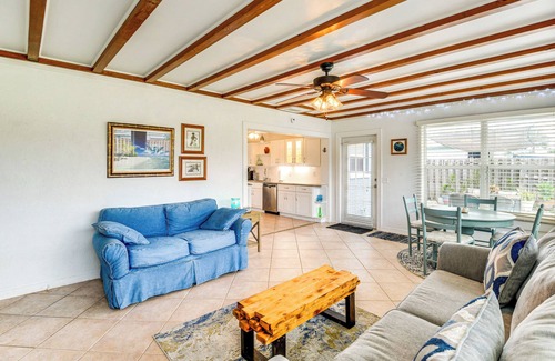 Ormond Beach Cabaña | Walk to Shore + Pier: Family Home in Ormond Beach