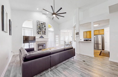 Westside Casa | Waterfront 2-story home with water views, patio, streaming, washer/dryer, & AC