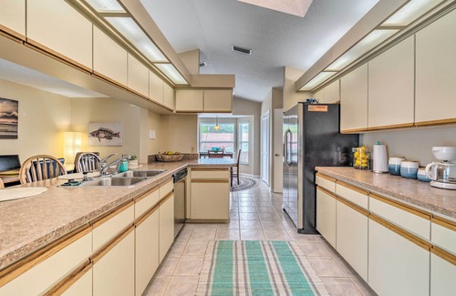 Dixie Shores Casa | Waterfront Home w/ Dock, Kayaks, Pool + More!