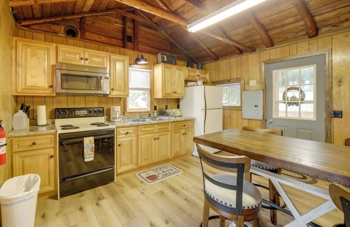 Lake Cabina | Waterfront Lake Cabin: Close to Boating & Fishing!