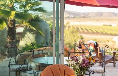 San Antonio de las Minas Casa | Wine Country Loft en Valle de Guadalupe ubicado en Working Vineyard
