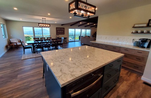 Healdsburg Casa | Healdsburg Bliss House-Sonoma Wine Country Barrido panorámico Viñedo Vistas