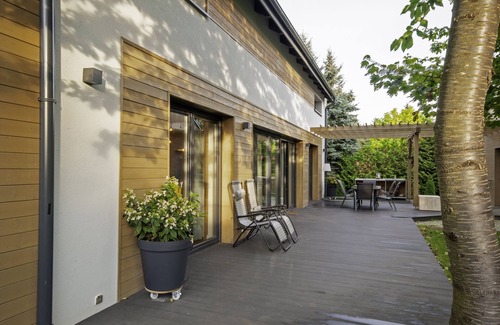 Wiselka Casa | Wiselka Holiday House -1.2 km de la playa, chimenea y sauna. Wolin National Park