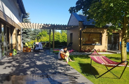 Wiselka Casa | Wiselka Holiday House -1.2 km de la playa, chimenea y sauna. Wolin National Park