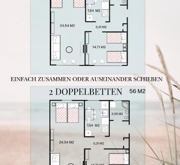 Wolthusen Apartamento | WLAN,Smart TV,4 Betten, Zentral