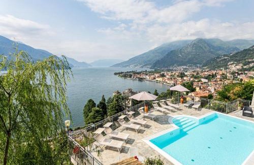 Gravedona Apartamento | Wonderful flat with swimming pool, lift and garden