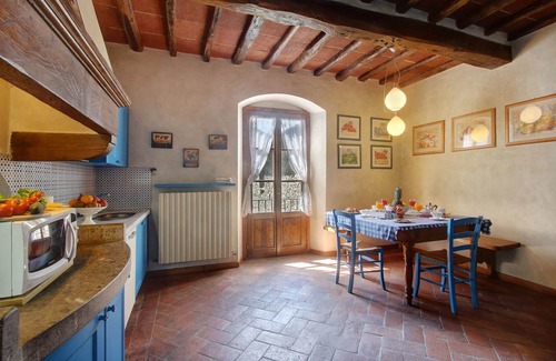 Lucolena Villa | Preciosa casa de vacaciones privada con piscina privada, WIFI, TV, cerca de Greve In Chianti