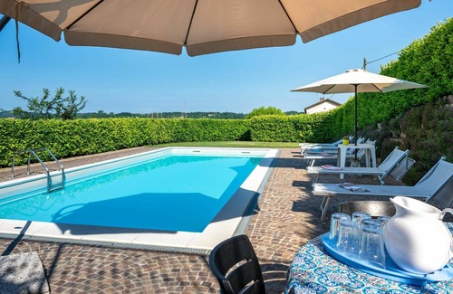 San Desiderio Casa | Estupenda casa de vacaciones privada para 8 personas con piscina privada, A/C, WIFI, TV y terraza