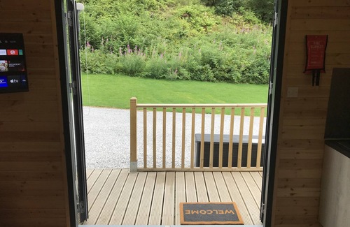 Abercwmboi Cabaña | Wonky Pod 8 (Pet Free) - a glamping pod that sleeps 2 guests in 1 bedroom