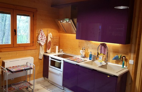 Sotillo de la Adrada Cabina | Casa de madera en el bosque, en una finca con caballos. Muy cerca de Madrid.Res