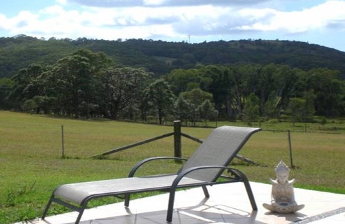 Bungwahl Cabaña | Yarramin Park Farmstay - Se aceptan mascotas, retiro para parejas