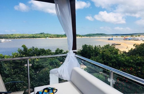 Alter do Chao Casa | Alter Chão beach house vista panorámica del río Tapajós
