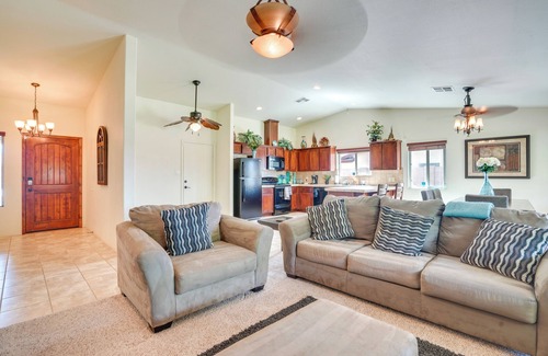 Yuma Cabaña | Yuma Family Home w/ Covered Patio + Grill!