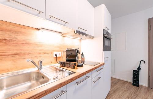 Metzingen Apartamento | ZENtrahome - Zentral Outlet Business SmartTV Balkon