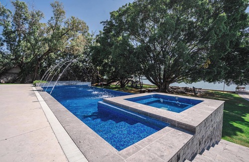 Cajititlán Casa | Bungalow con jacuzzi y vista al lago | Cajititlán